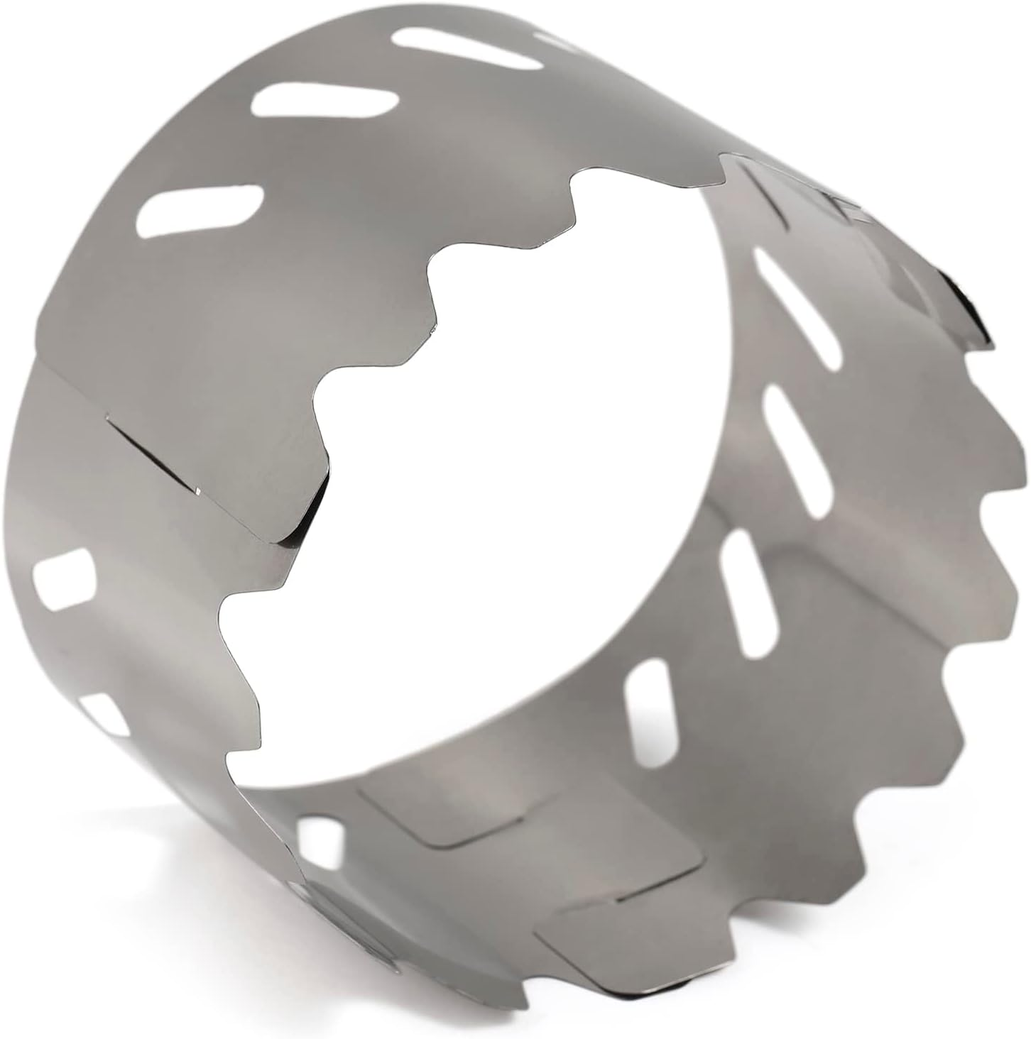 Portable Outdoor Ultralight Titanium Stove Rack Stand Windscreen for Camping Hiking Backpacking image number 3