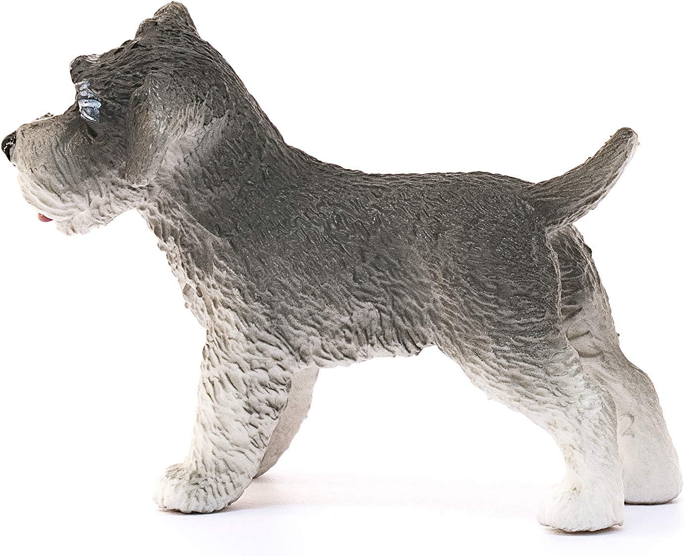 Schleich Farm World, Realistic Cute Dog Toys for Kids Ages 3 and Above, Miniature Schnauzer Toy Figurine image number 6