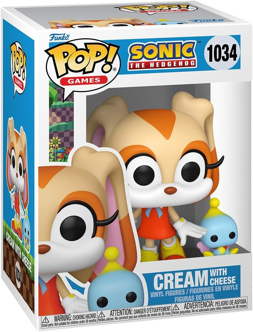 FUNKO POP! & Buddy: Sonic the Hedgehog - Cream with Cheese image number 4