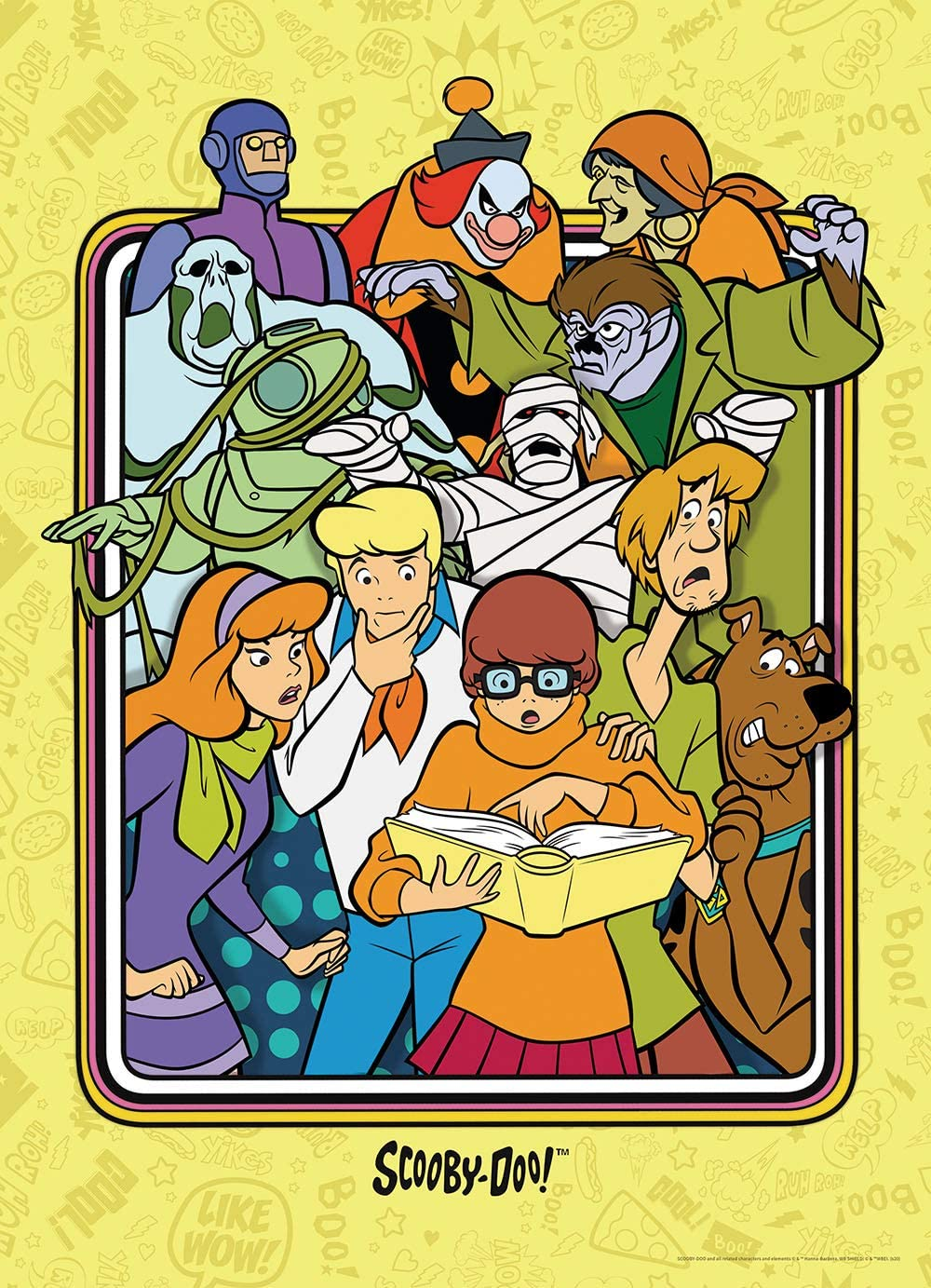 Usaopoly PZ010-544 Scooby-Doo - Those Meddling Kids 1000 Piecess Puzzle image number 1
