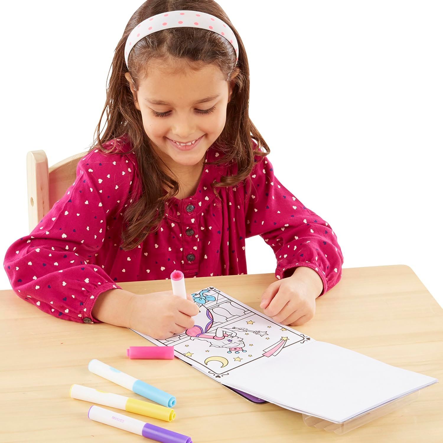 Melissa and Doug - on the Go - Magicolor - Colouring Pad - Princess image number 1