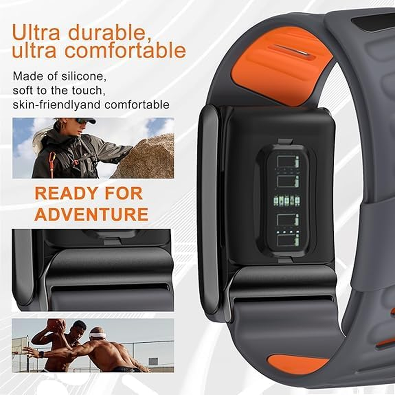 Silicone Band for Whoop 5.0, Replacement Wristband for Whoop Band 5.0 - Comfort Adjustable Silicone Band, Durable Waterproof Sport Strap, Secure Fit for Fitness & Workouts image number 1