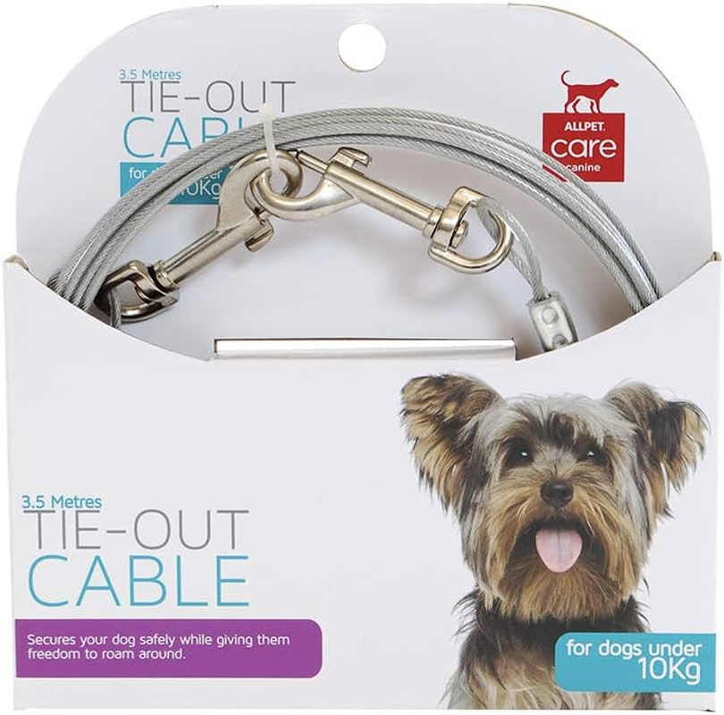 Tie-Out Light Cable for Dog under 10 Kg