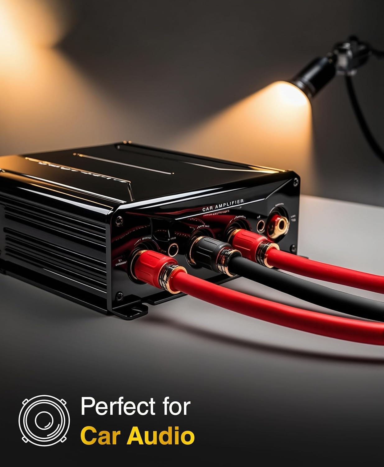 Bluerigger 16 Gauge Speaker Wire (50FT, 16 AWG, Speaker Cable, CCA, Hifi Stereo, Polarity Identification)- Car Audio Wire for Home Theater, Surround Sound Systems, Radio, Automotive Amps, Banana Plugs image number 5