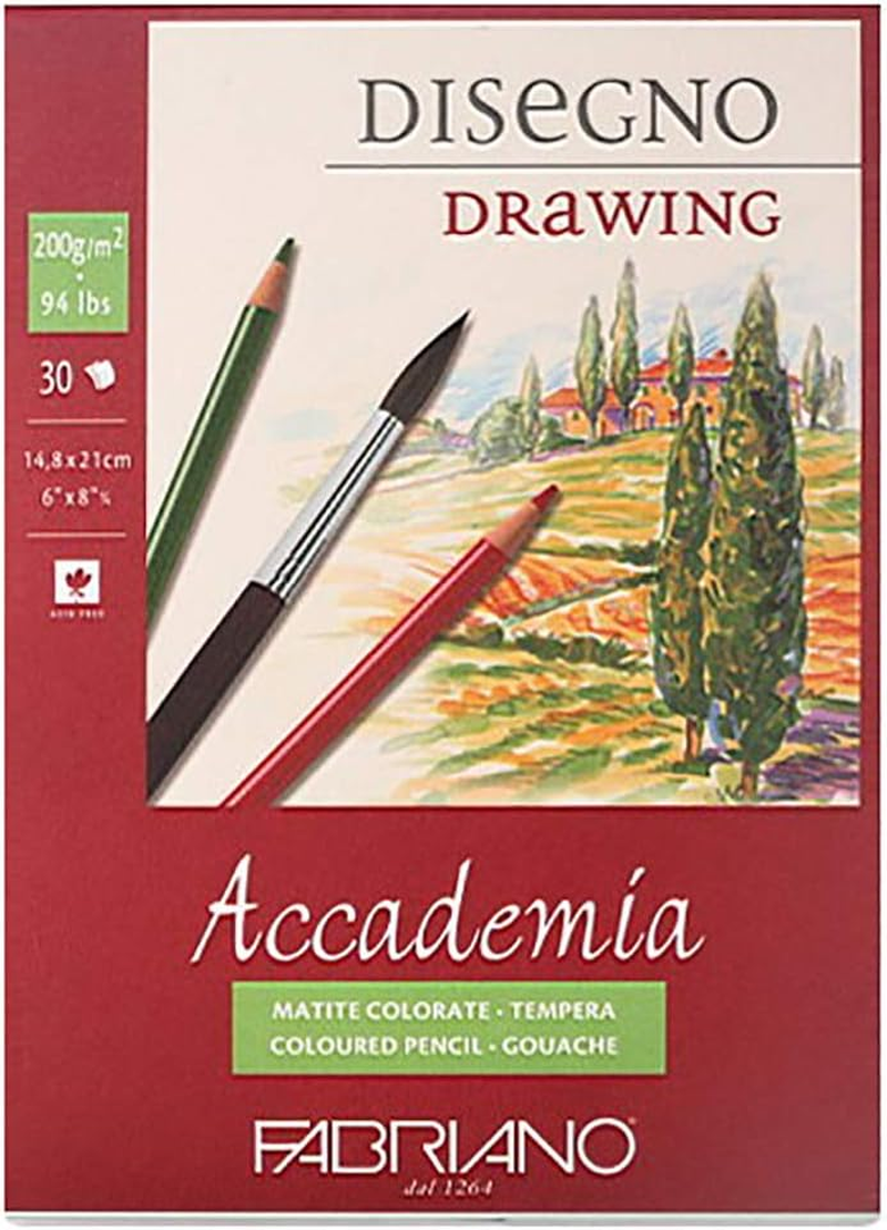 FABRIANO Accademia AC04 Drawing 200G 30Sheets for Oil Pastel (A5)