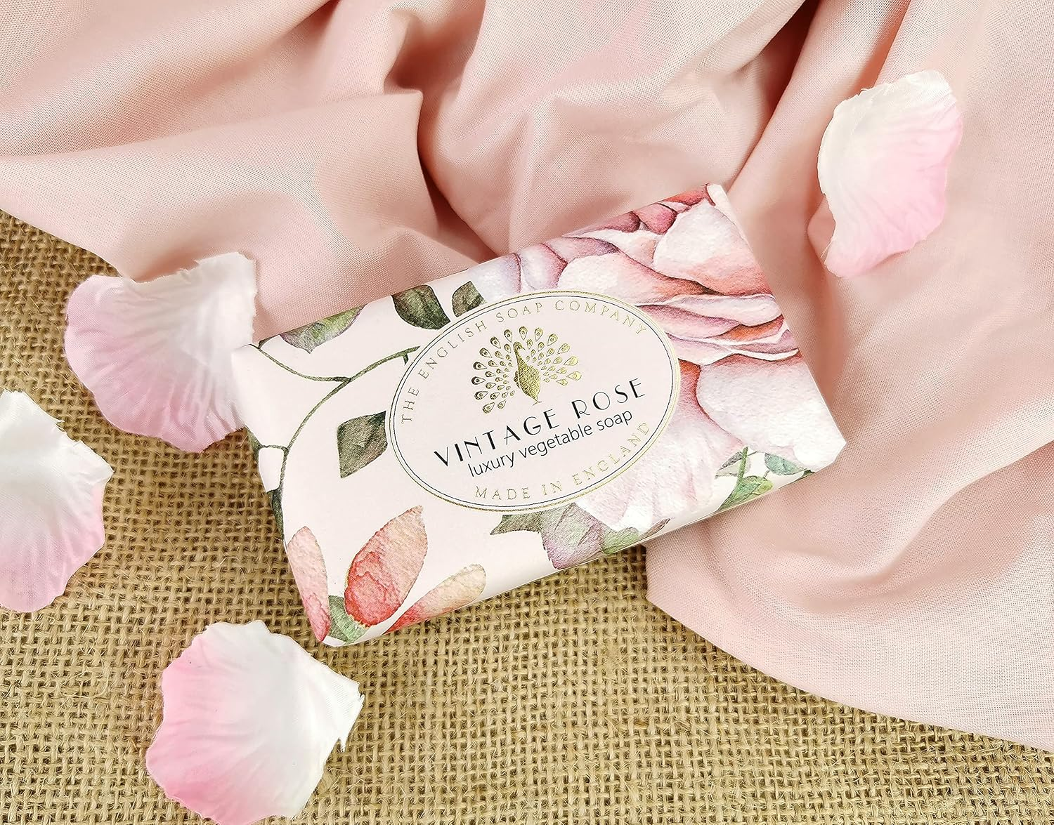 English Soap Company Vintage Rose Soap 190 G image number 5