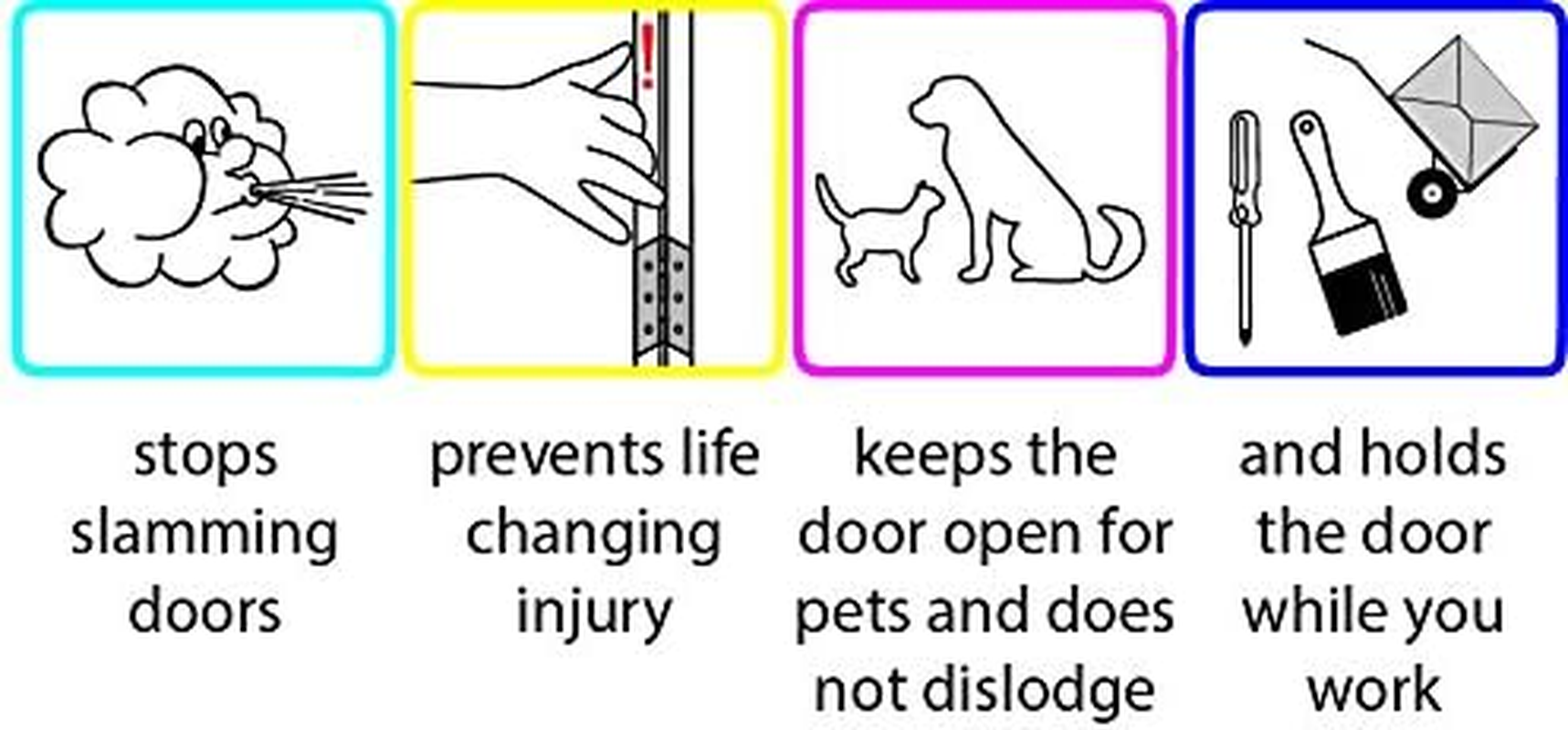 The World&rsquo;S Best Door Stopper! Beats All Other Door Stops and Wedges on All Floor Types. the Award-Winning Jamm&reg; Doorstop Is Perfect for Home and Work. No More Slamming Doors! image number 5