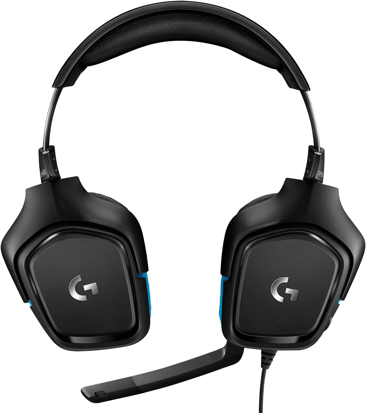 Logitech G432 Wired Gaming Headset, 7.1 Surround Sound, DTS Headphone:X 2.0, 50 Mm Audio Drivers, USB and 3.5 Mm Audio Jack, Flip-To-Mute Mic, Lightweight, Pc/Mac/Xbox One/Ps4/Nintendo Switch - Black image number 5