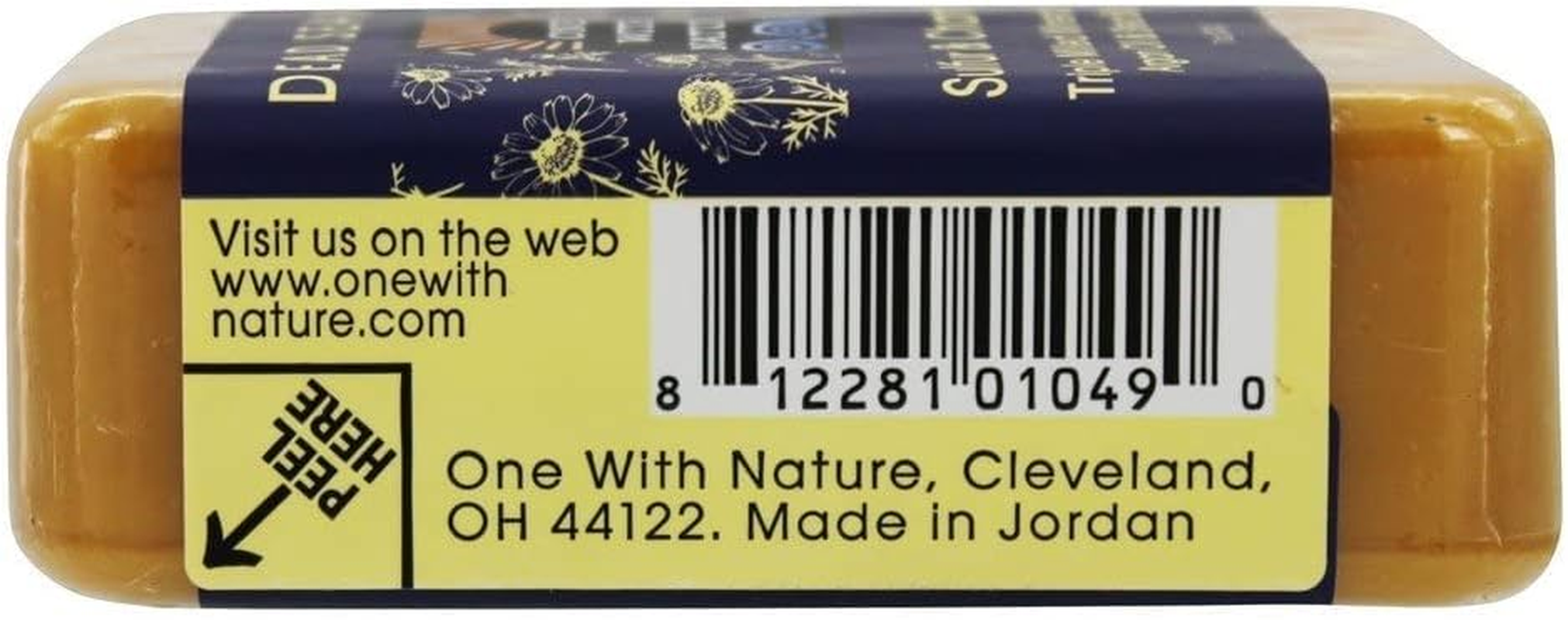 One with Nature Bar Soap, Chamomile and Sulfur, 7 Ounce image number 2
