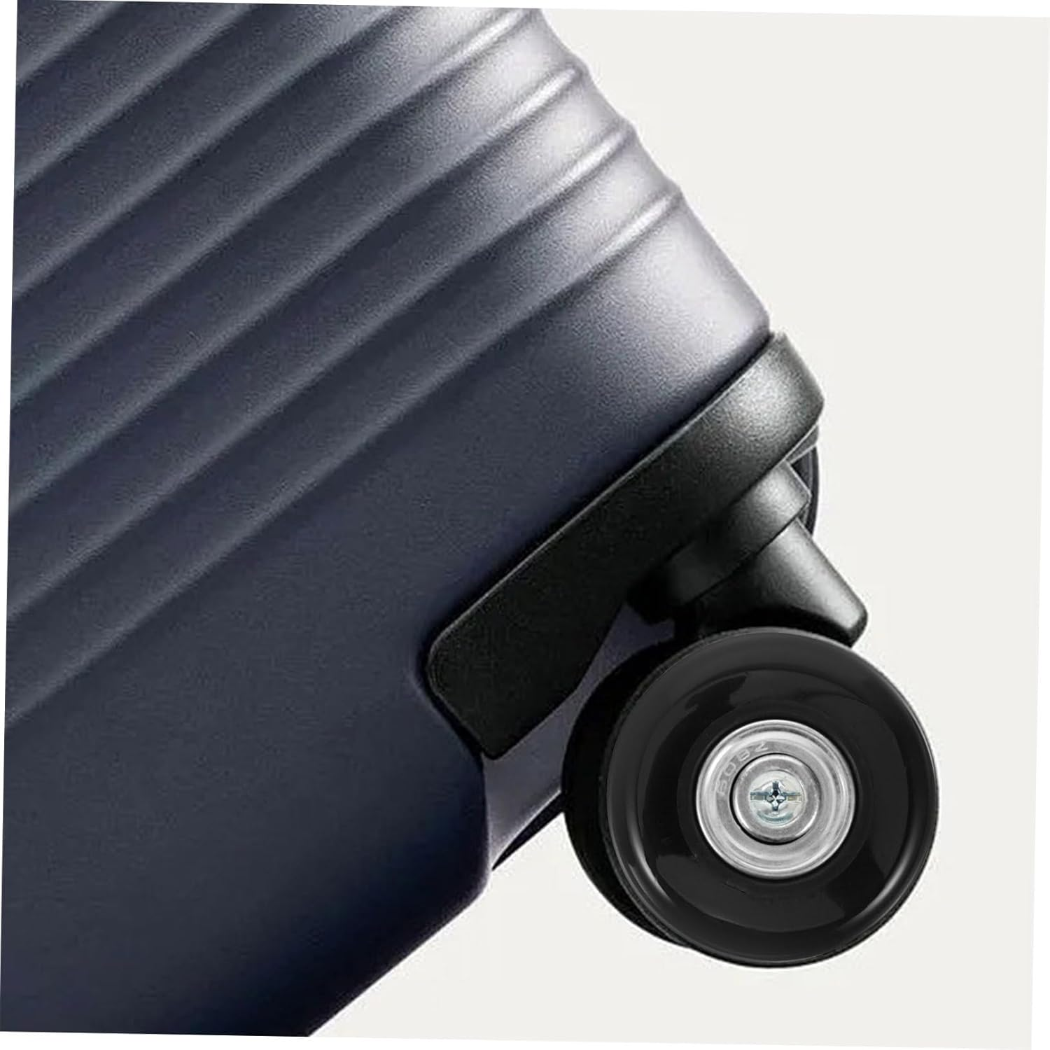 OKUMEYR 2Pcs Universal Replacement Luggage Wheels Rubber Casters 45X18Mm Small Suitcase Repair Kit for Travel Suitcases and Trolley Bags image number 4