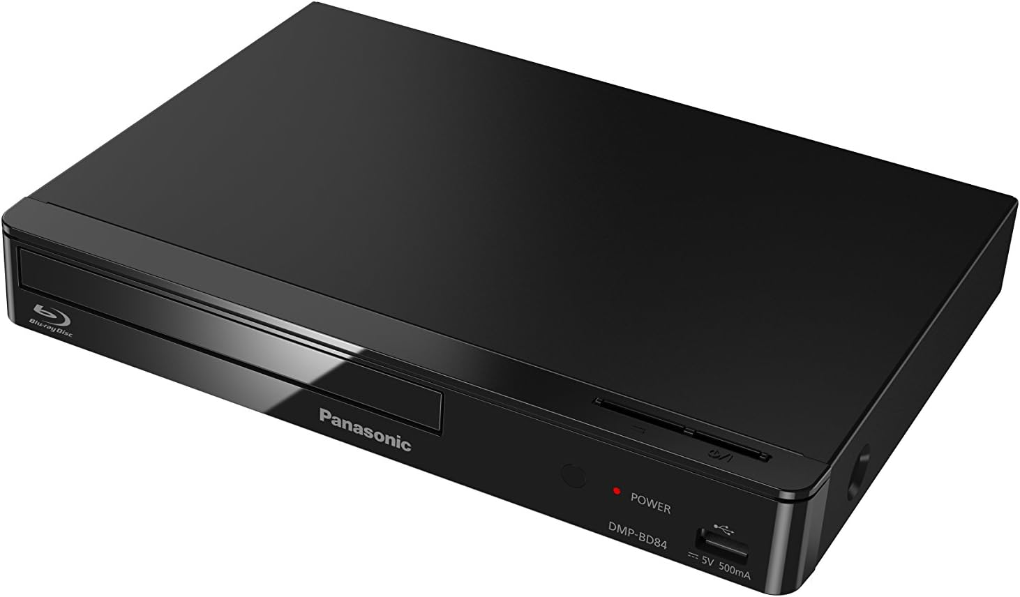 Panasonic DMP-BD84EB-K Smart Network 2D Blu-Ray Disc/Dvd Player - Black (Renewed)