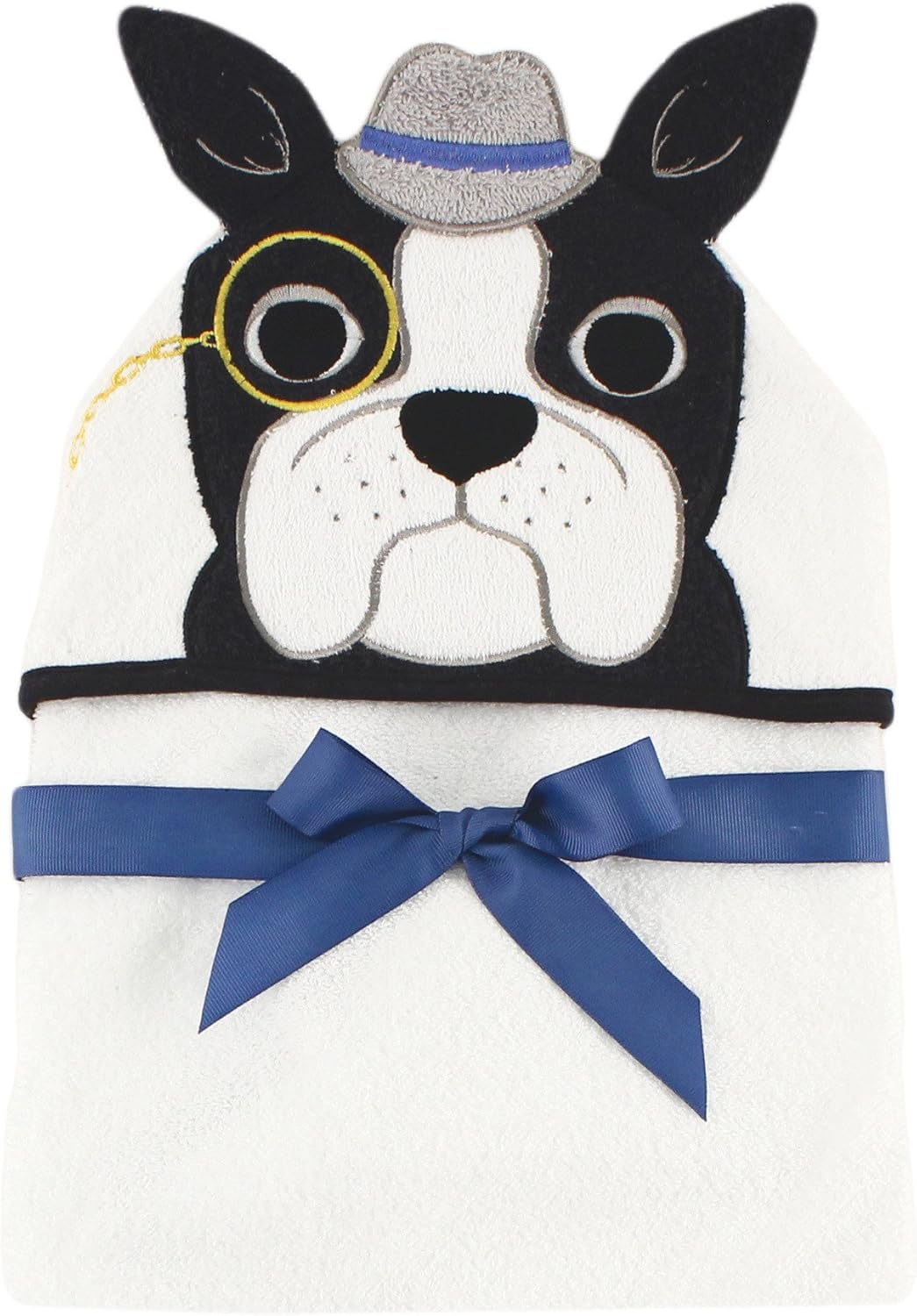 Hudson Baby Unisex Baby Cotton Animal Face Hooded Towel, Boho Fox, One Size