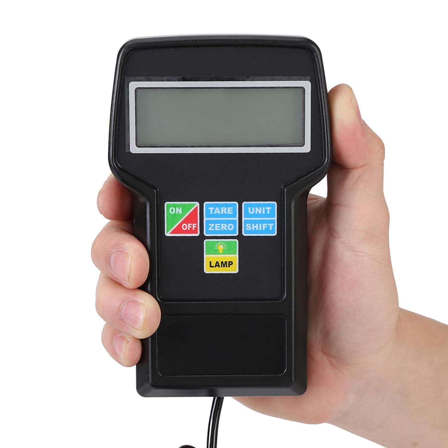 High Capacity Refrigerant Charging Scale 220Lb, Electronic Weight Scale with LCD Display and 6FT Coil for A/C, Digital Electronic Refrigerant Charging Weight Scale image number 3