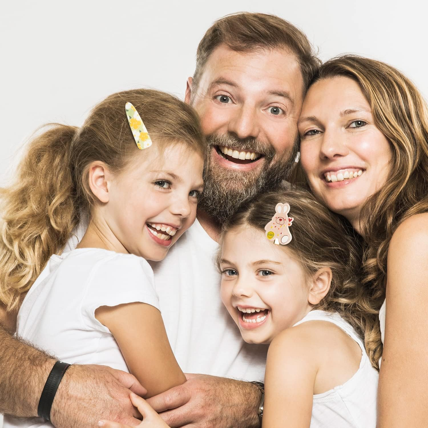 Girls Hair Clips Cartoon Hair Clips Cute Hair Clips for Girls Kids Pack of 6 image number 5