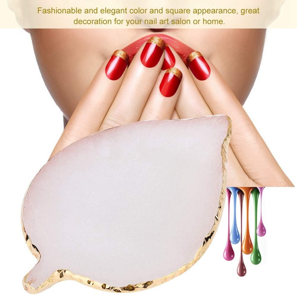 Nail Gel Palette, Resin Plastic Palette, Stylish and Elegant Manicure Store Beauty Salon for Home Salon Shop(Through the Stars) image number 4