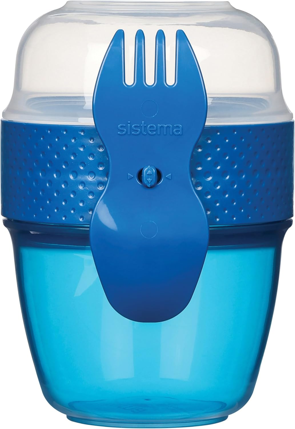 Sistema Snack Capsule to Go | with 2 Compartments & Spork | 515 Ml | Assorted Colours image number 1