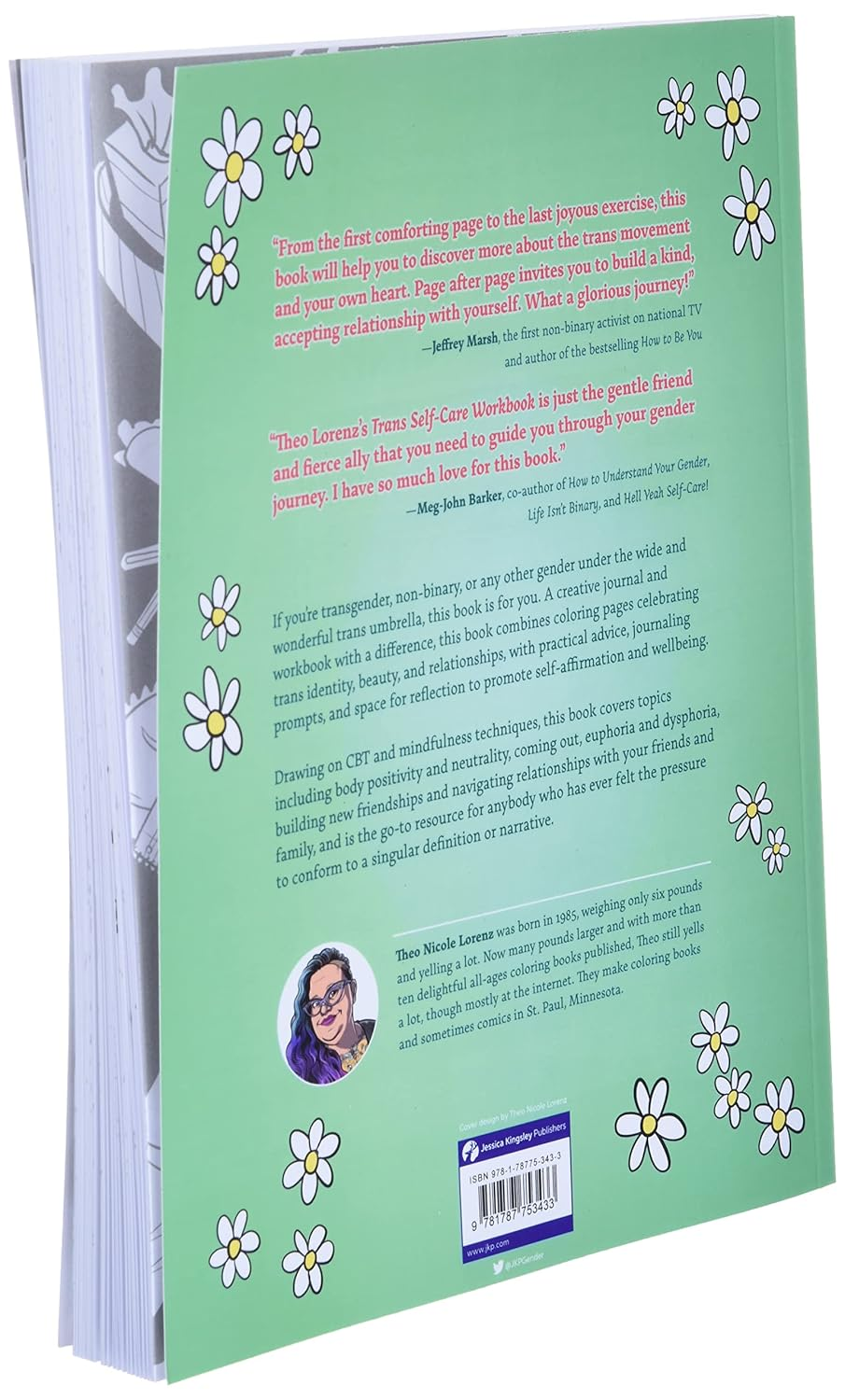 The Trans Self-Care Workbook: a Coloring Book and Journal for Trans and Non-Binary People image number 3