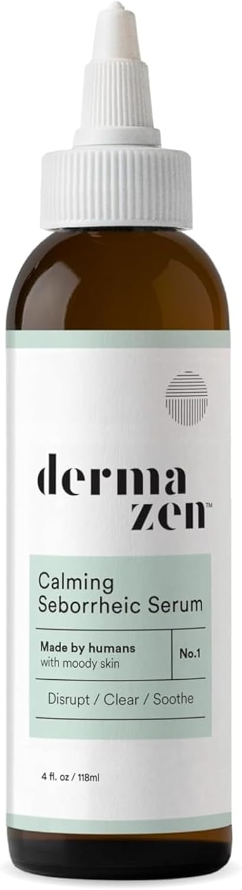 Dermazen Calming Seborrheic Serum, Dermatologist Recommended, Topical Serum for Hair, Face, and Body (4Oz) image number 3