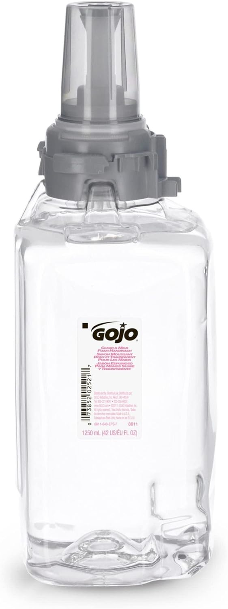 GOJO 8811-03 Clear and Mild Foam Handwash 1250Ml Refill (Pack of 3) image number 3