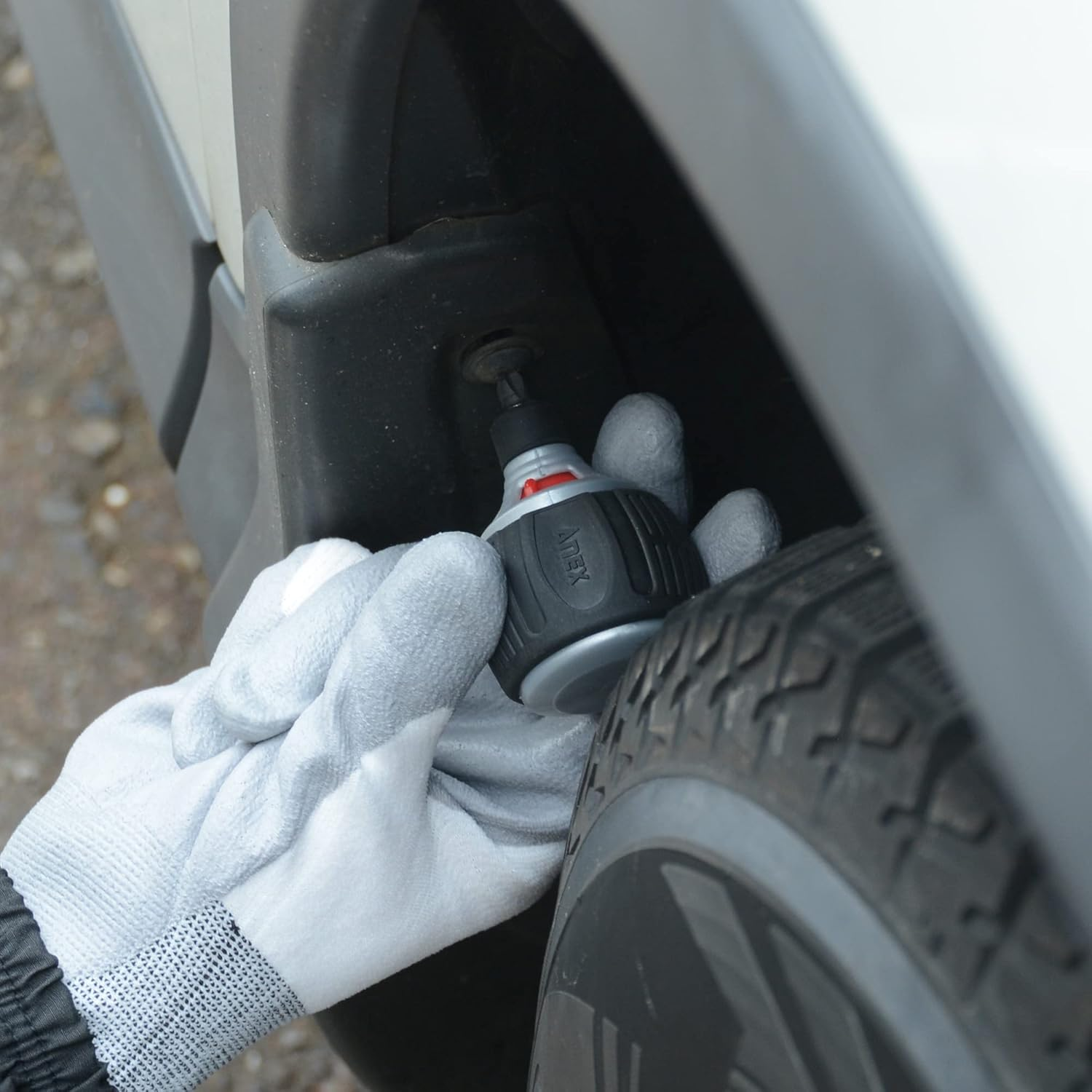 ANEX Ratchet Screwdriver, Replaceable Starby Minista 72, No.307-D, Can Be Fixed (Thick Grip for Easy Grip, Easy to Put Strength) Ball Type, Pocket Size image number 4