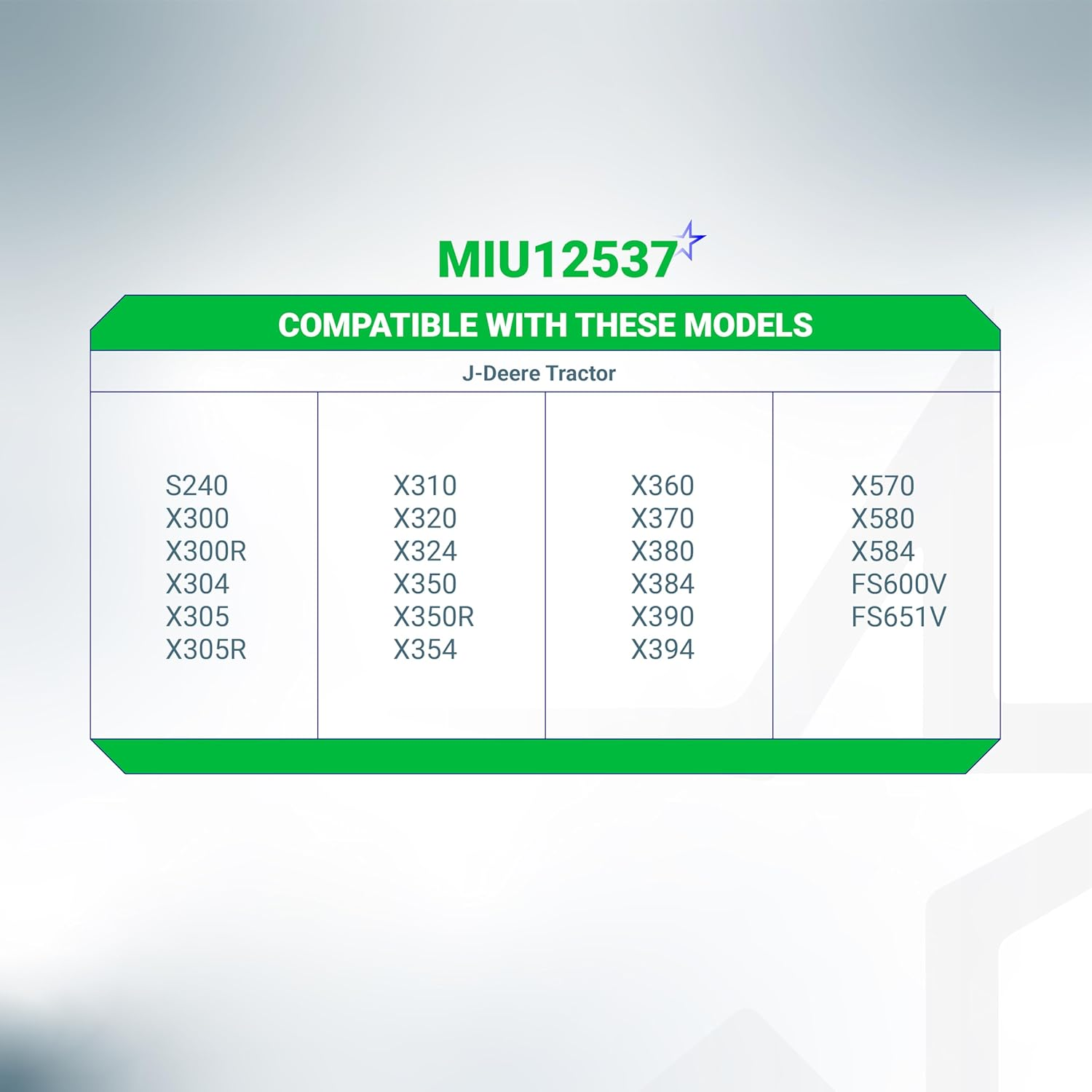 Bluestars MIU12537 Starter Solenoid - Compatible with John Deere S240 X300 X304 X305R X310 X320 X324 X350 X354 X360 X370 X380 X384 X390 X394 Lawn Tractors - Replaces 884-1221-210-02 892-1221-210 image number 5