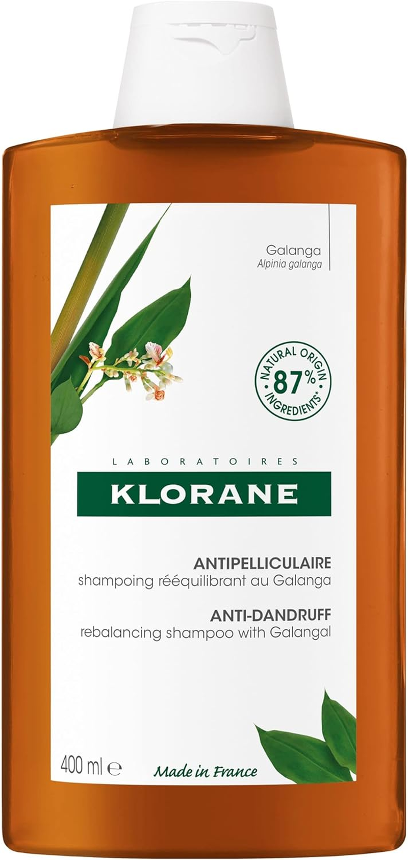 Klorane Anti-Dandruff Rebalancing Shampoo with Galangal 400ML