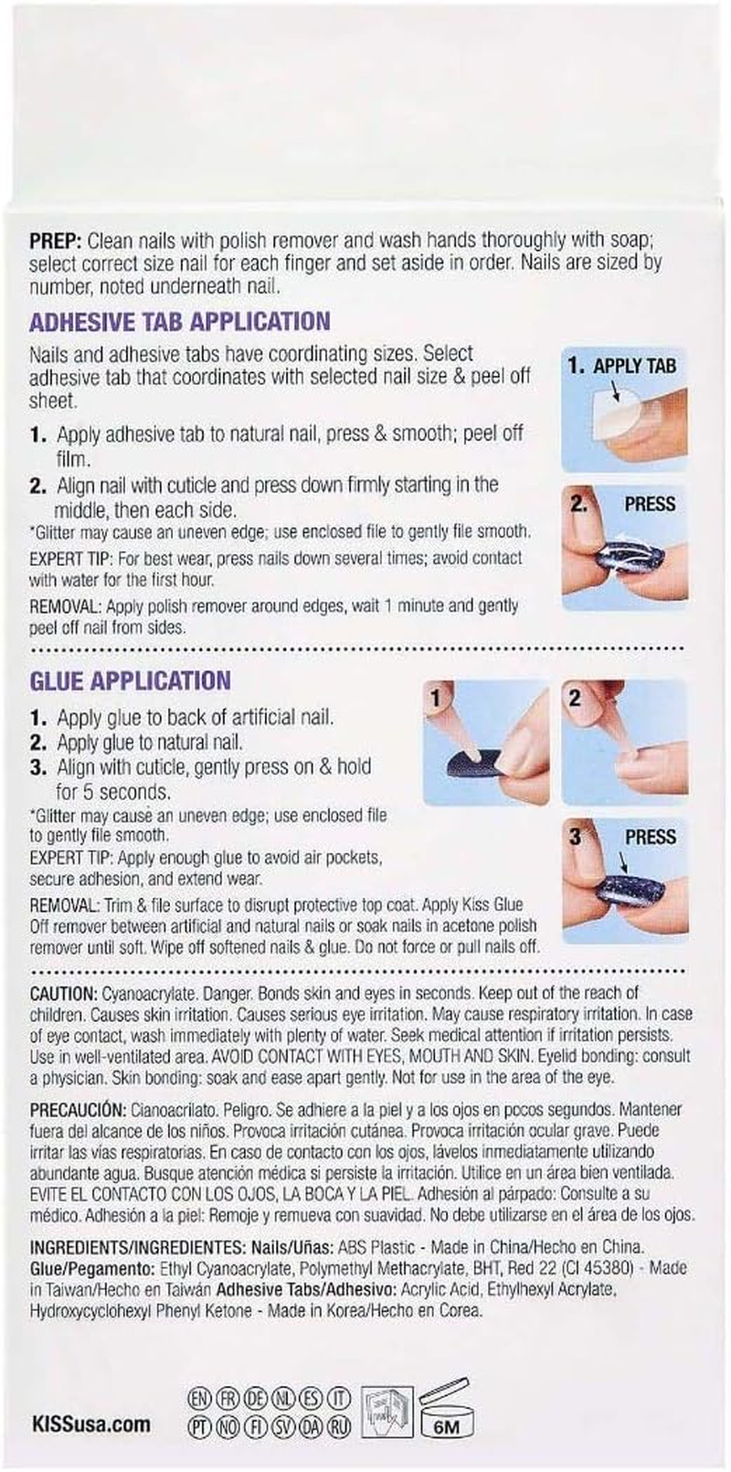 KISS Glam Fantasy Nails - Hard to Forget