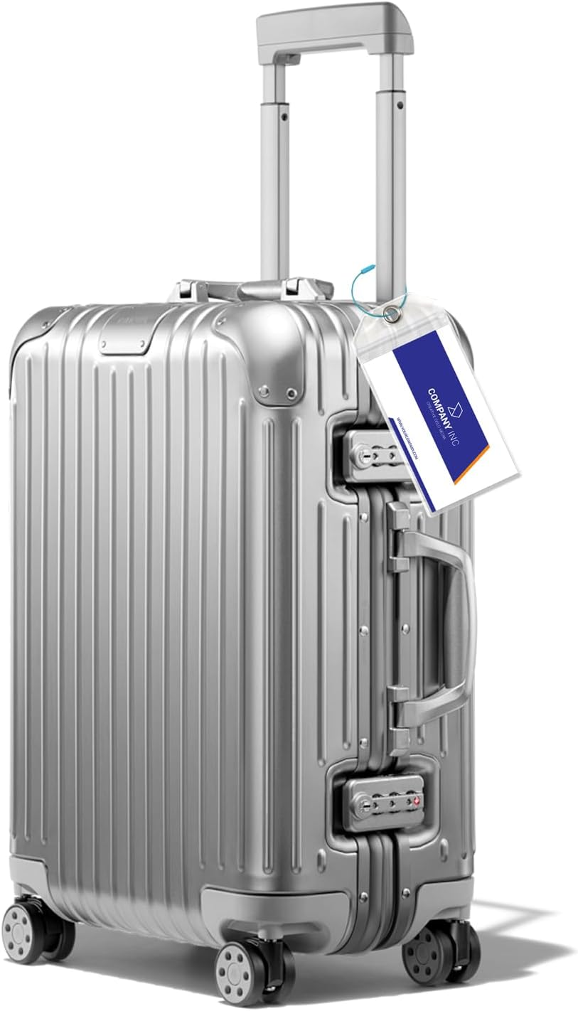 8 Pcs Cruise Luggage Tags Holders, Luggage Tags Ship Route Essentials Waterpoof, Durable Tag Protectors, Fit Travel Accessories Compatible with Most Cruise Lines