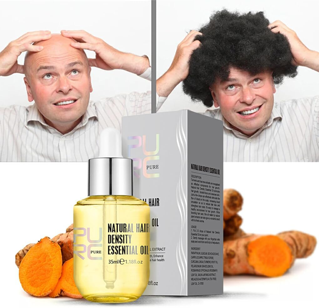 Ginger Hair Growth Products Regrowth Essential Oil Liquid Nutrient Solution Scalp Beauty Health Women image number 4