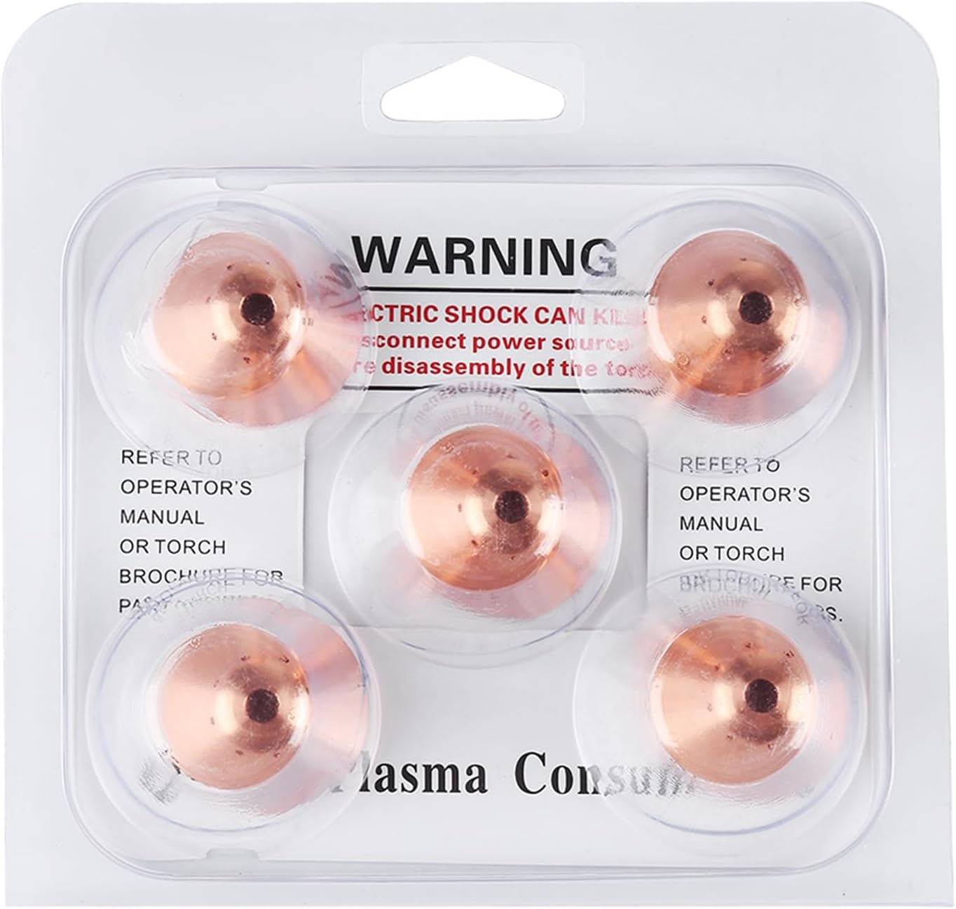 MAX45 Protective Cap, Good Copper, 5 Pcs, for Air Cut Protection image number 6