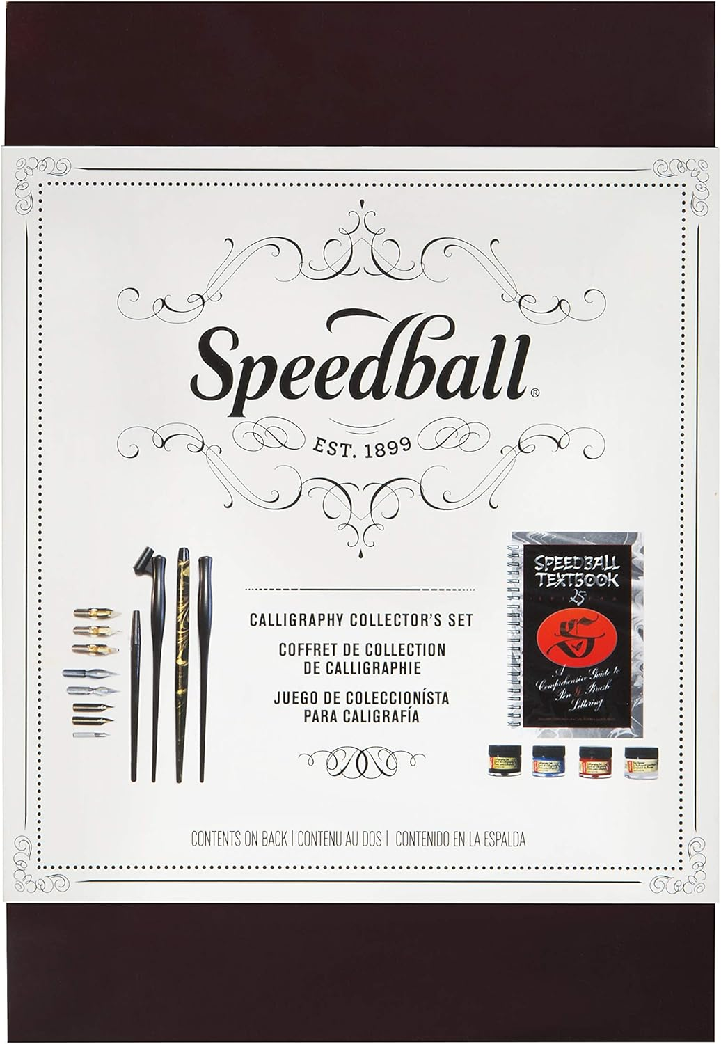 Speedball Calligraphy Collector'S Set, Black - Comprehensive Calligraphy Kit, Versatile Pen Holders, Comfortable Grip - Ideal for Art Enthusiasts and Aspiring Calligraphers image number 1