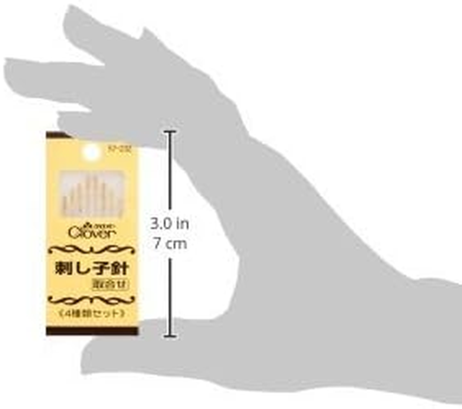 Clover 57-232 Sashiko Needles 8 Pack image number 2