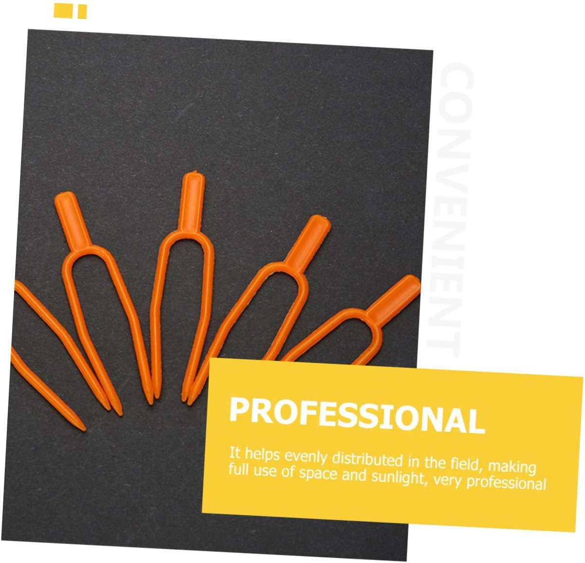 SEWOART 400Pcs Plant Fixing Clips Stolons Fastening Vines Clamps for Gardening Reusable Press Clips for Strawberries and Climbing Plants image number 6