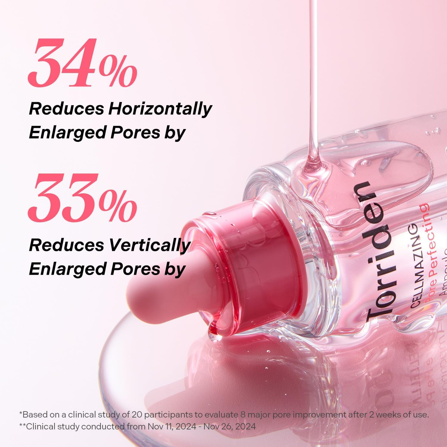 Torriden CELLMAZING Pore Perfecting Ampoule 30Ml (1.01 Fl.Oz.) | Improving Skin Elasticity | 5D Collagen, Peptide Complex, PHA, LHA | Korean Facial Serum, Korean Skin Care image number 4