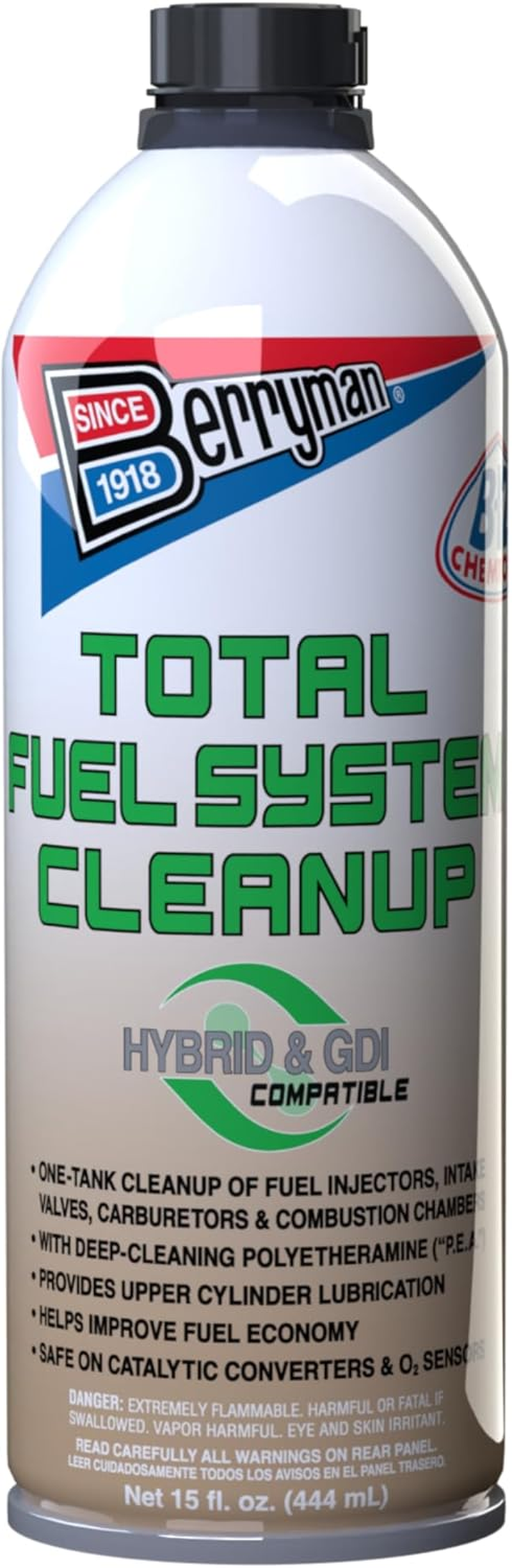 Berryman 2616 B-12 Chemtool Total Fuel System Cleanup