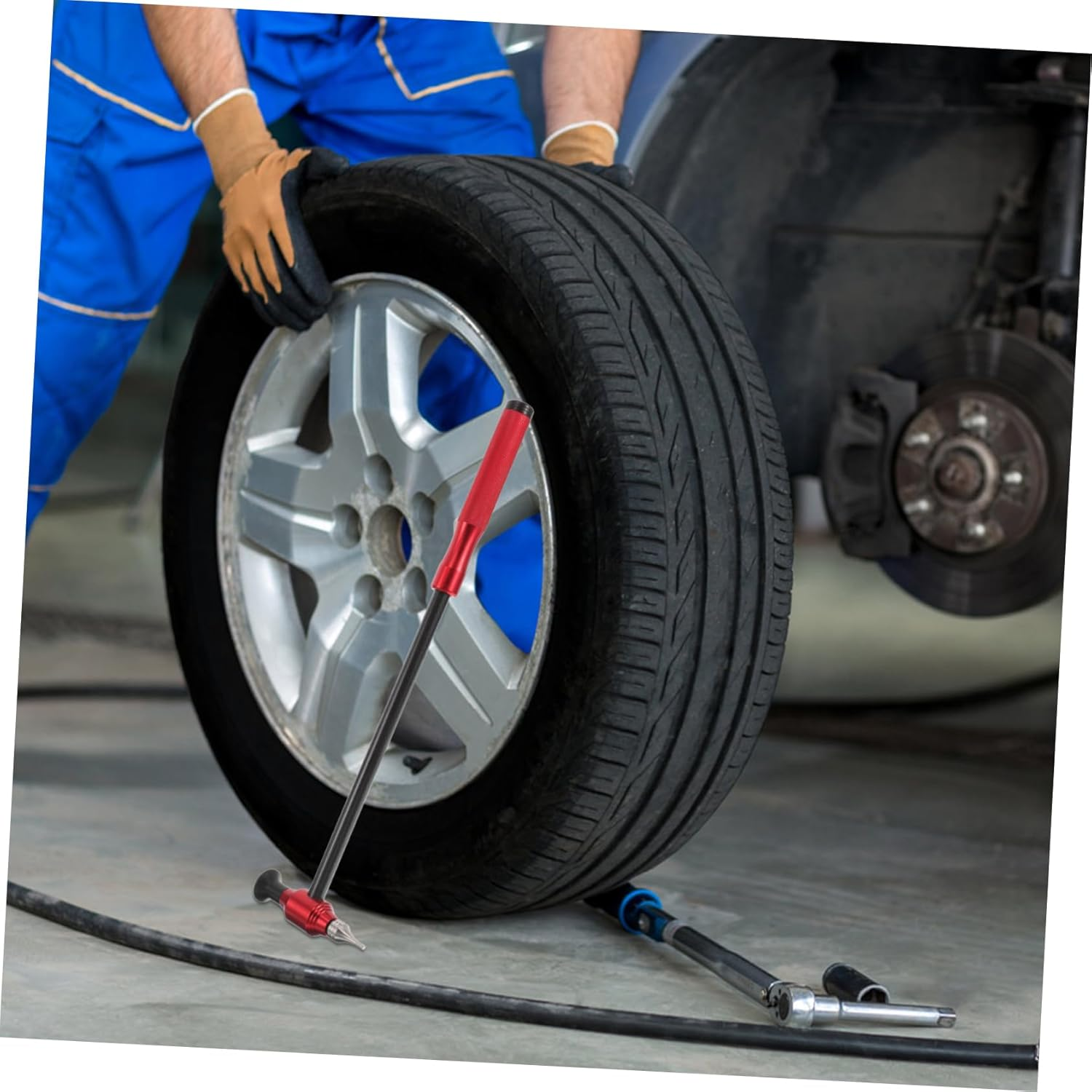 Beatifufu 1Set Carbon Fiber Hammer for Dent Removal Automotive Repair Tool Kit for Dent Fixing image number 2