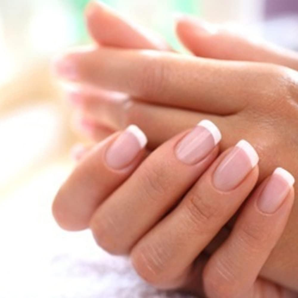 B 48PCS French Tip Nail Decoration Strip Sticker Stencil Guides Manicure Art DIY