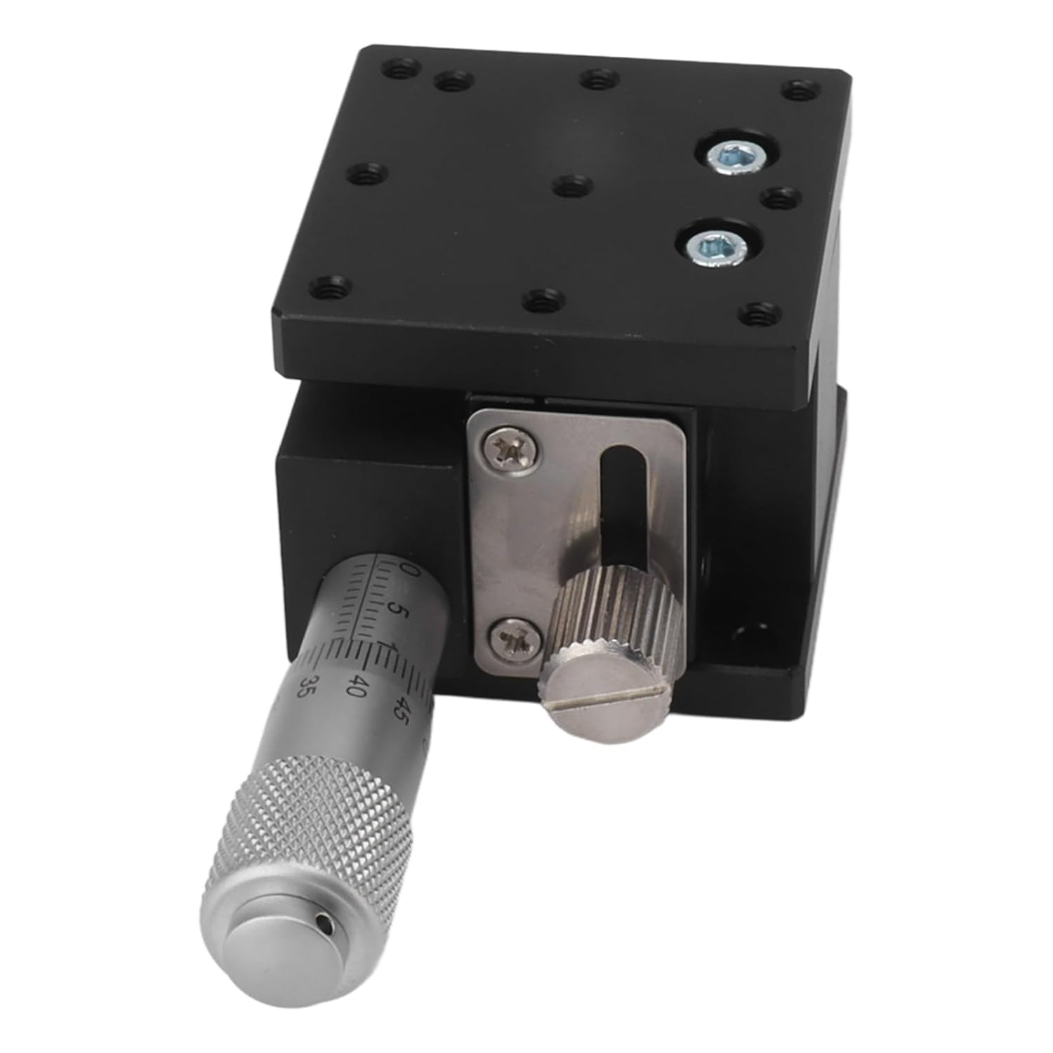 Manual Linear Stage Aluminum Alloy Z Axes Slide Table 19.6N Bearing for Alignment Positioning Capacitive Touch Screen Production Equipment Optical Instruments Alloy Sliding Table image number 3