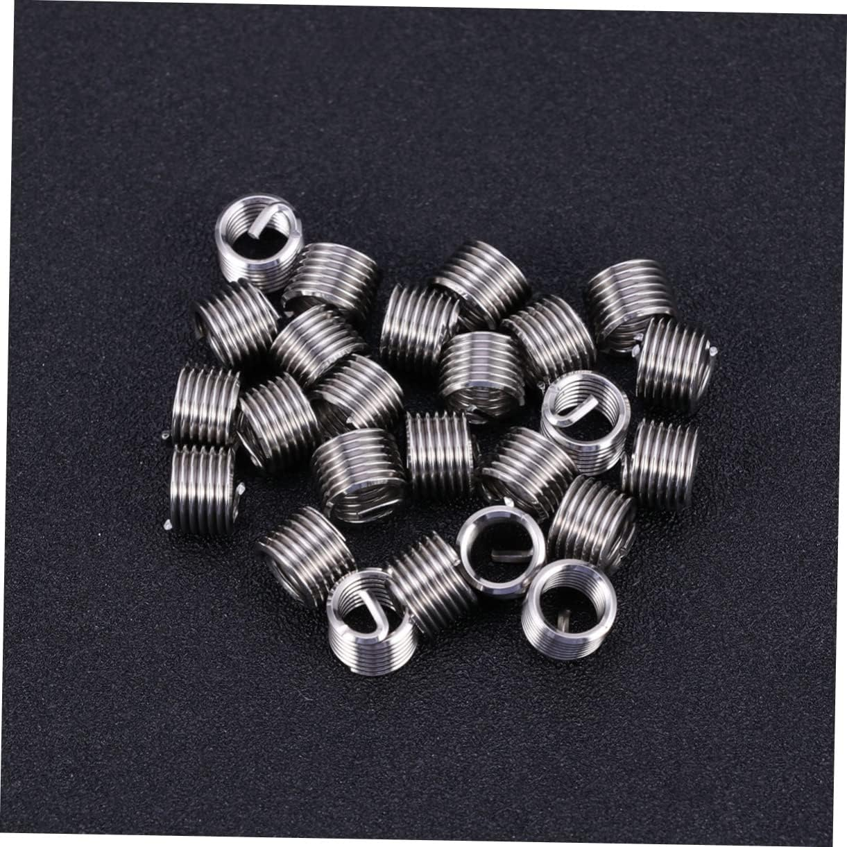 BUGUUYO 30Pcs Thread Rethreading Kit Helicoil Repair Tool Full for Automotive Metric Insert Kit Thread Repair for Steel Cast Iron image number 1