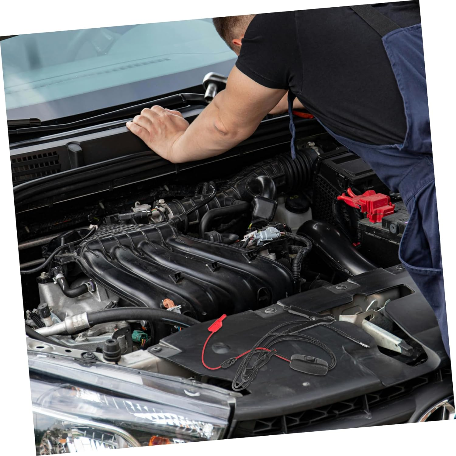 OSOLADY Leakage Detection Tester for Car Automotive Leak Tester Testing Tool Power High Precision image number 4