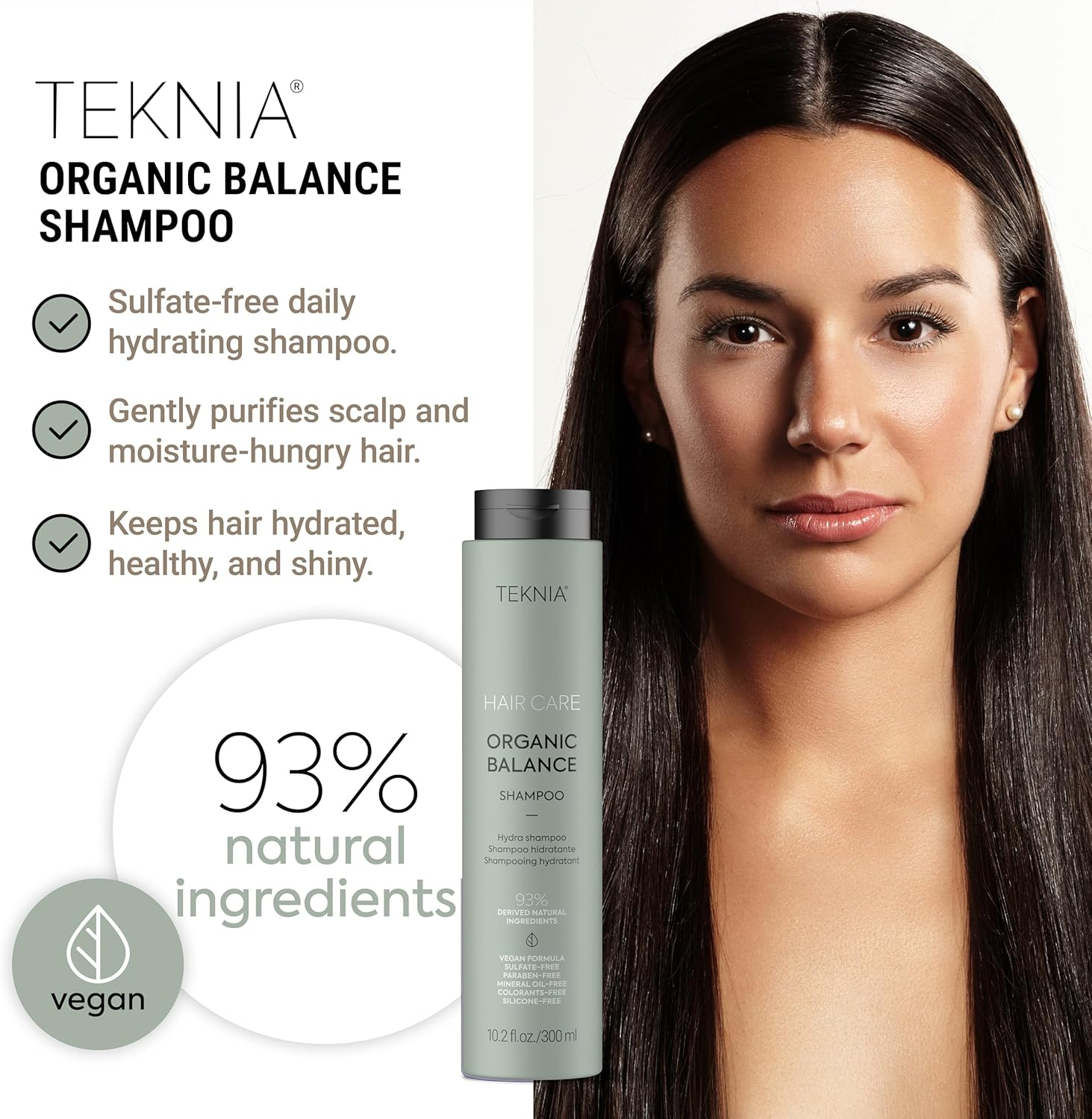 Lakme Teknia Organic Balance Hair Shampoo 300 Ml image number 4