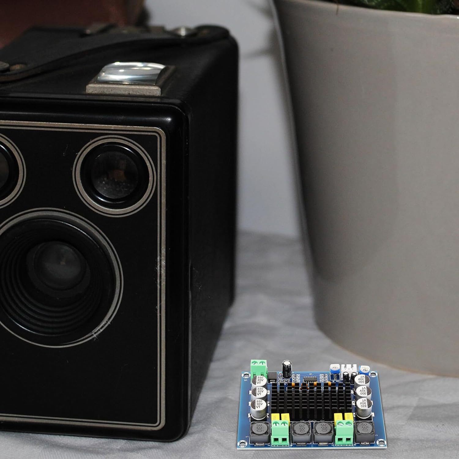 HOLIDYOYO High Power Digital Stereo Amplifier Board Module Original Chip Dual Channel Audio Amplifier for Home Theater Speakers