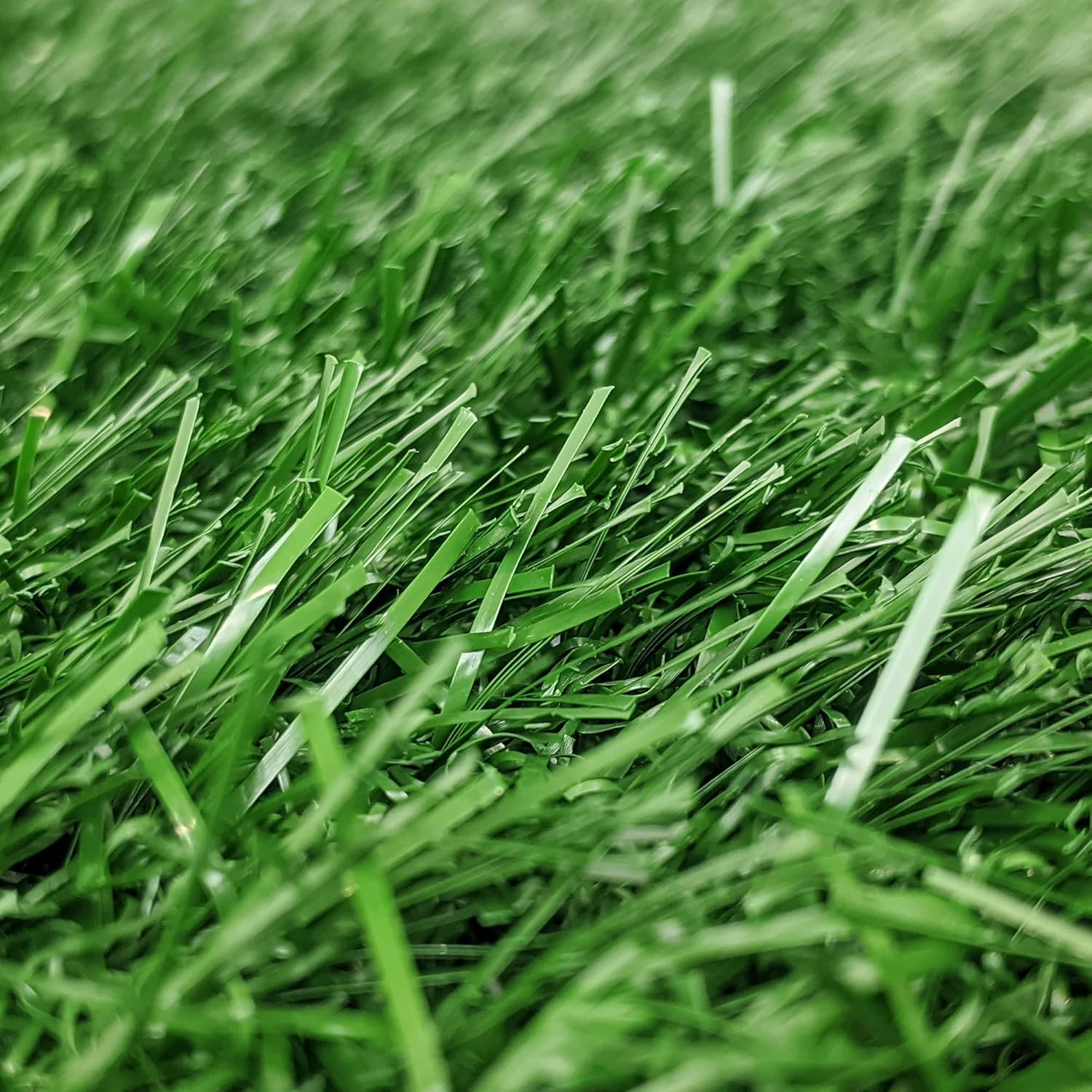 POOWEE! Portable Potty Synthetic Grass Replacement, 57X46Cm, Green - Easy-Clean Pet Potty Mat for Indoor & Outdoor Use, for Slide-Out Tray Systems, Aussie Owned image number 1