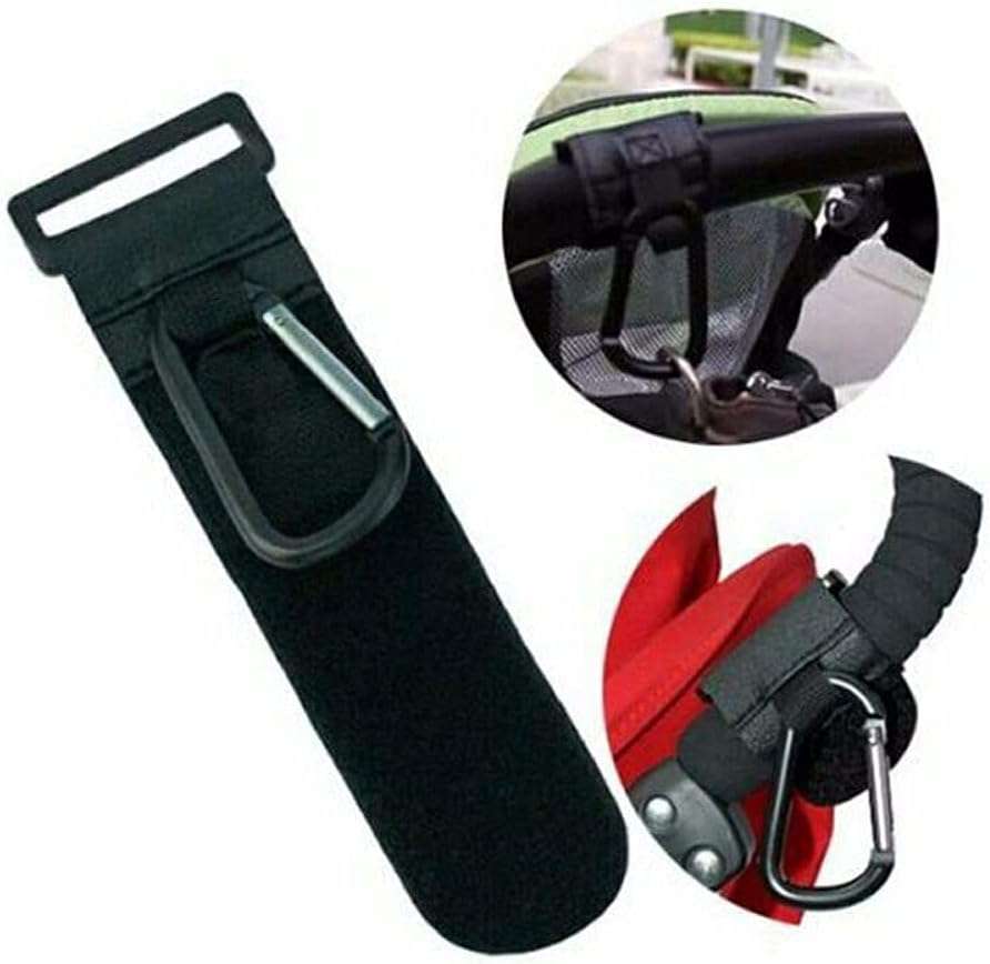2X Pram Hook Baby Kids Stroller Hooks Shopping Bag Clip Carrier Pushchair Hanger image number 2