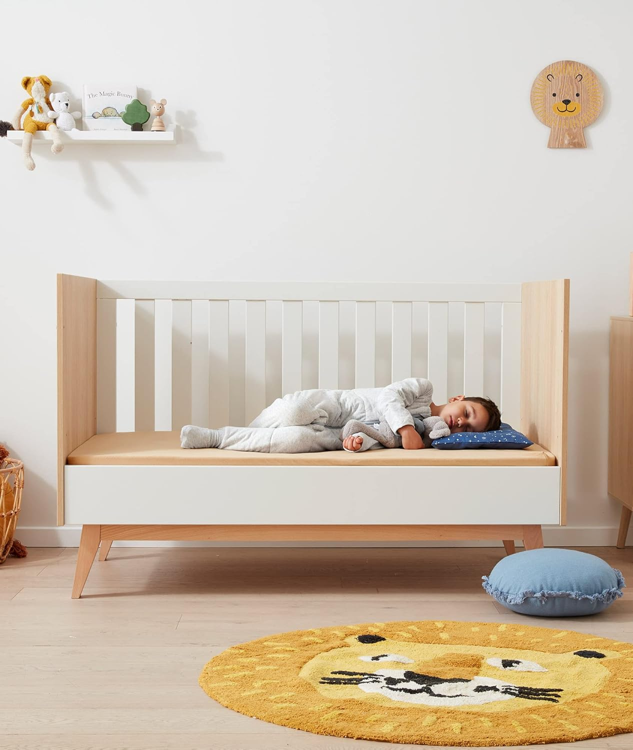 Ergopouch Cot Organic Cotton Fitted Sheet, Wheat image number 6