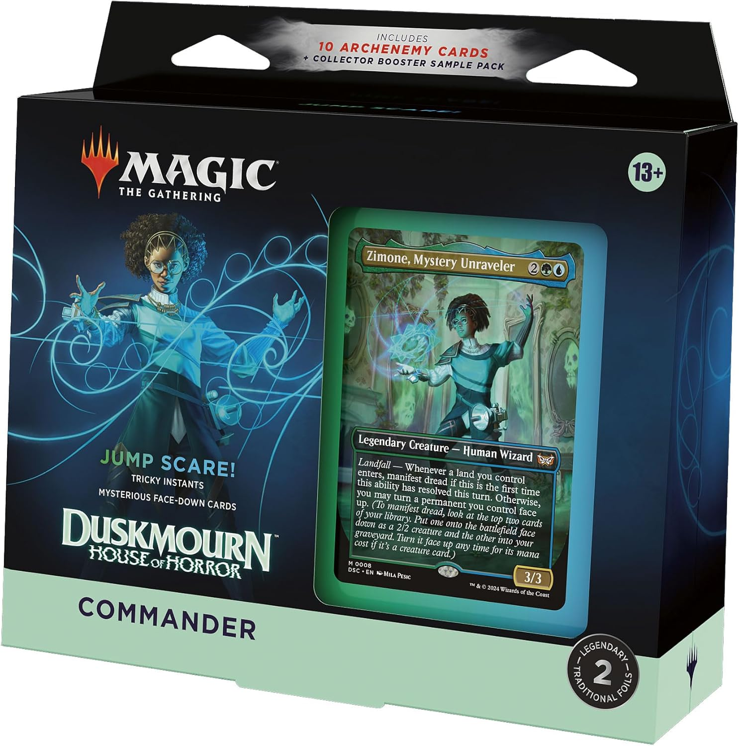 Magic: the Gathering Duskmourn: House of Horror Commander Deck - Jump Scare! Commander Deck - Jump Scare! image number 6