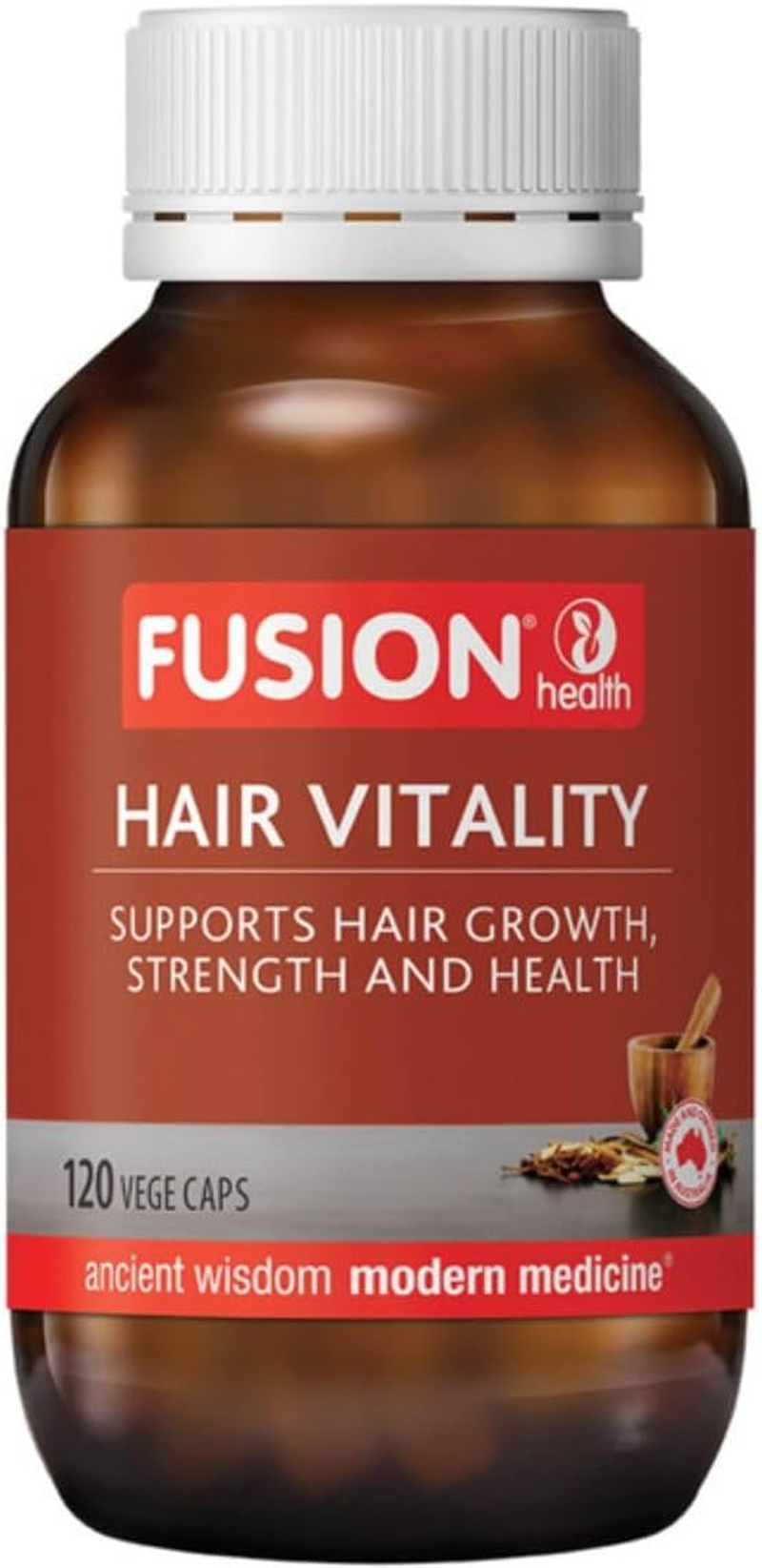 Fusion Health Hair Vitality 120 Capsules