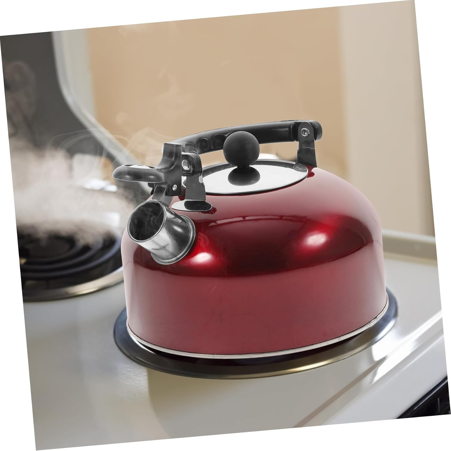 Zerodeko Buzzing Kettle Espresso Maker Induction Tea Kettle Camping Coffee Maker Water Boiler Kettle Hot Water Kettle Tea Kettle Stovetop Kitchen Utensil Kitchen Supply Water Pot Milk Jug image number 5