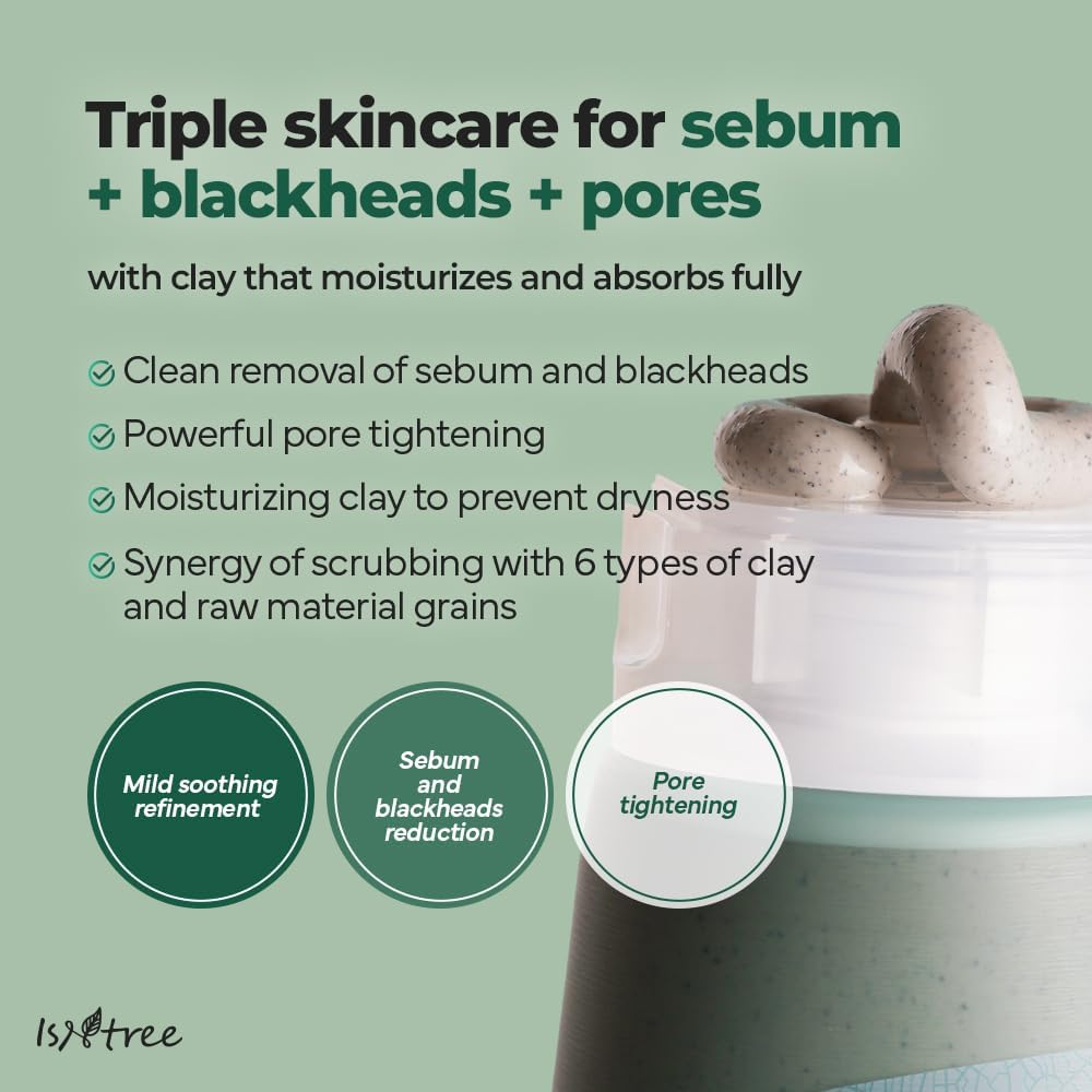 Isntree Mugwort Calming Clay Mask 100 Ml image number 2