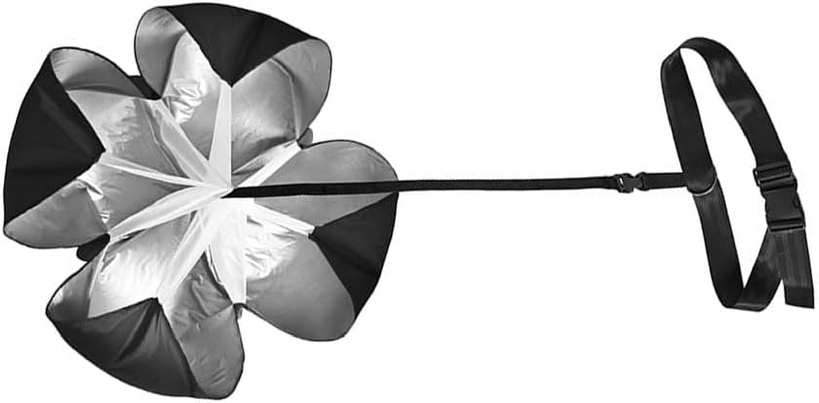 Resistance Parachute Running Speed Parachute Speed with Adjustable Strap, Speed Drills Training Training and Strength Training. image number 1